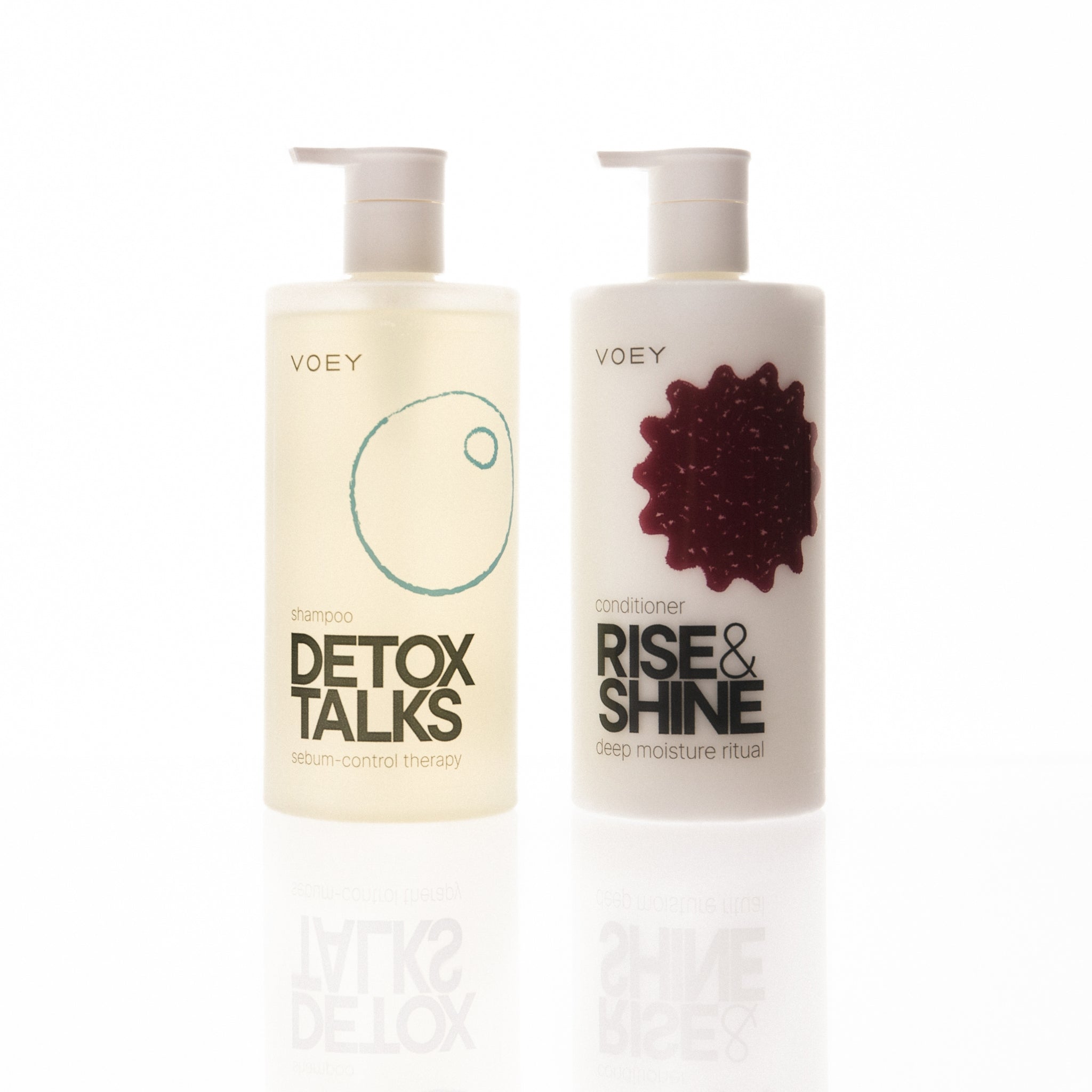 Шампунь і кондиціонер для жирної та чутливої шкіри голови та зволоження волосся