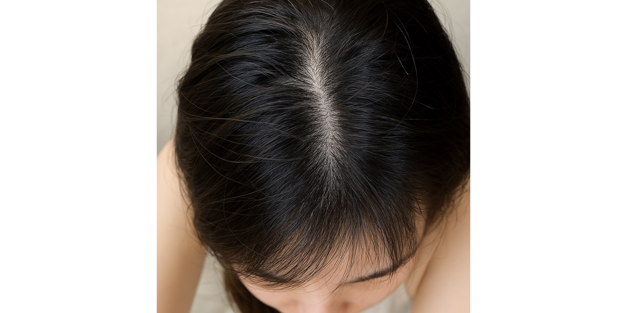 Волосся після використання догляду проти випадіння волосся