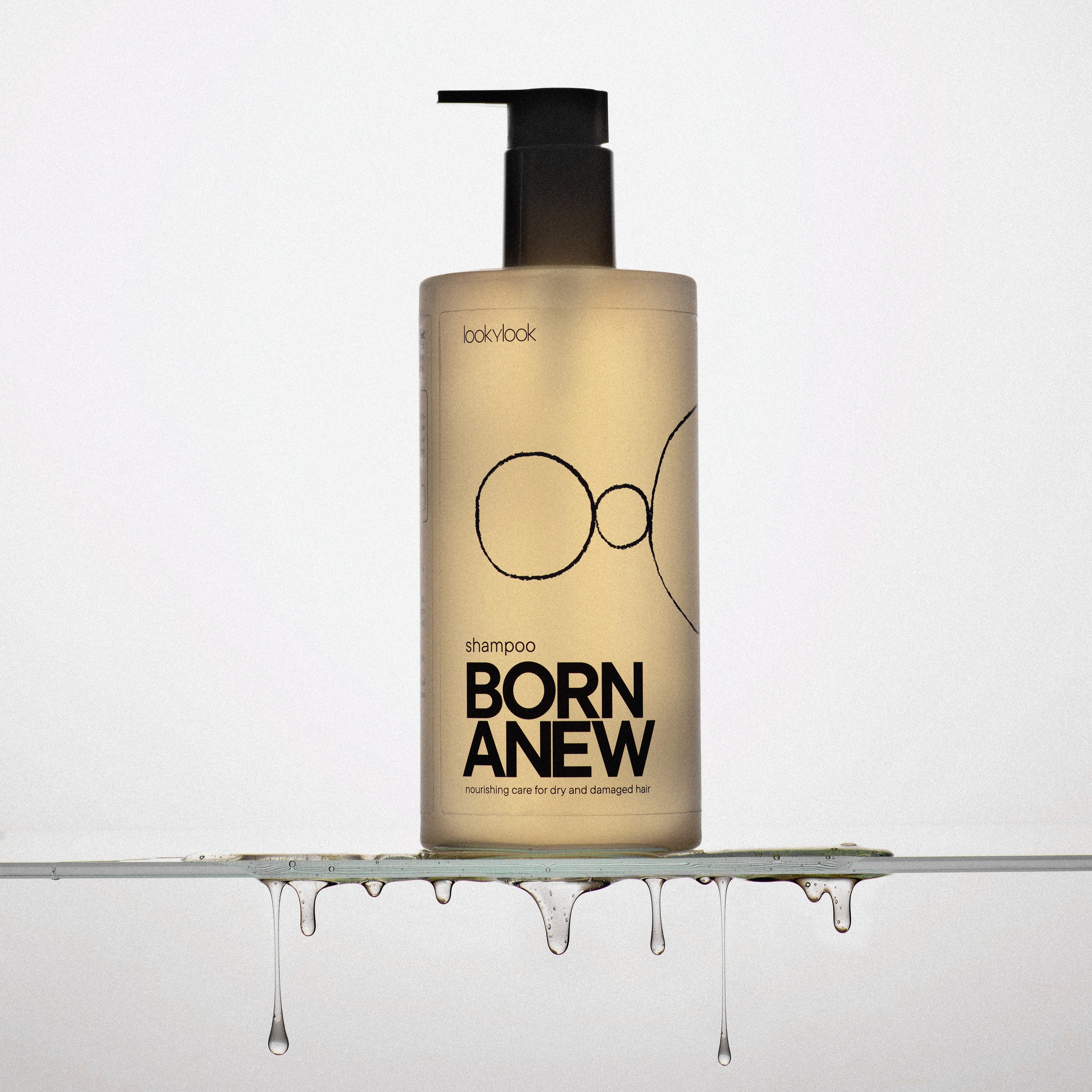 Шампунь для відновлення волосся. Очищає делікатно, інтенсивно зволожує, зміцнює структуру та сприяє відновленню волосся.