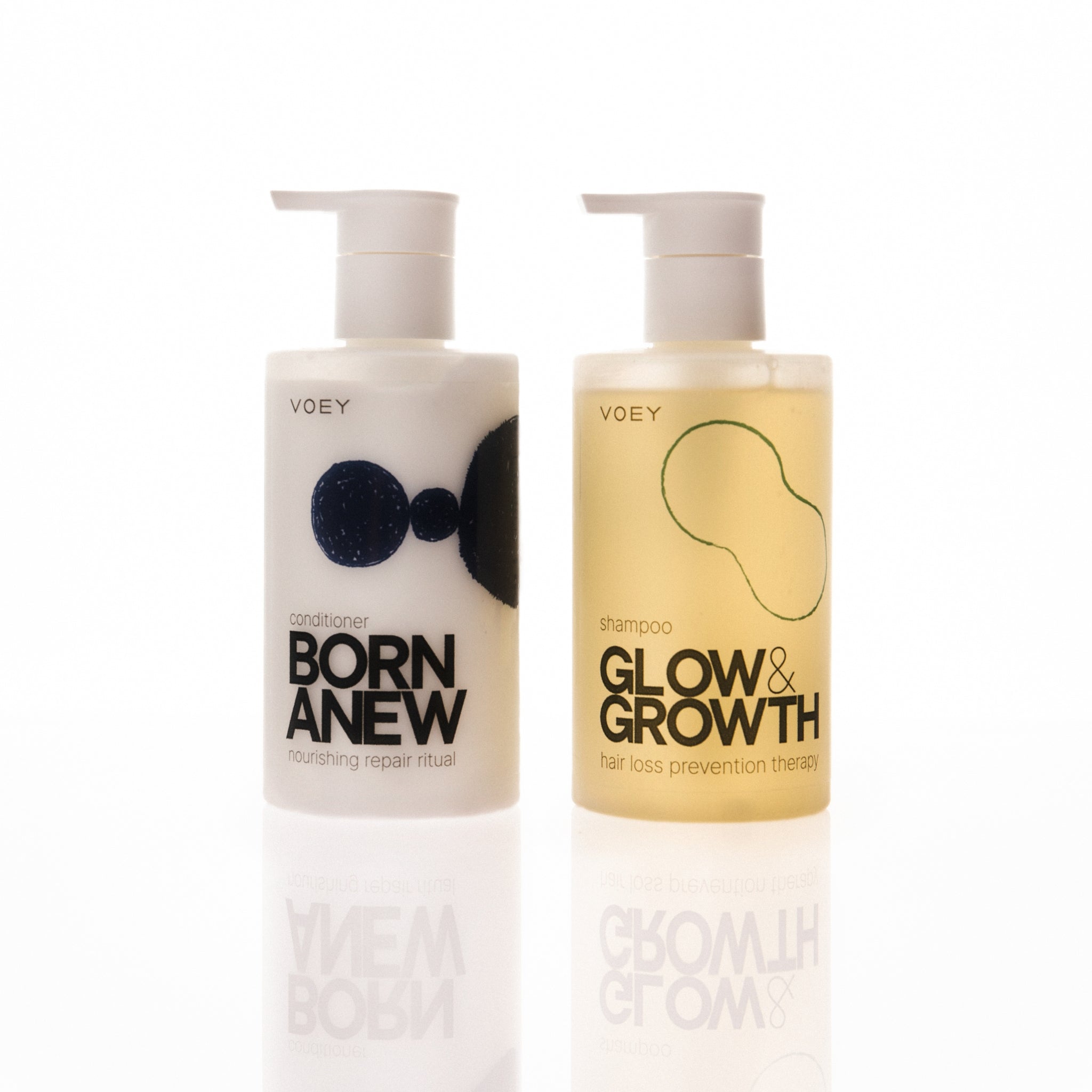 Шампунь і кондиціонер для росту та відновлення волосся
