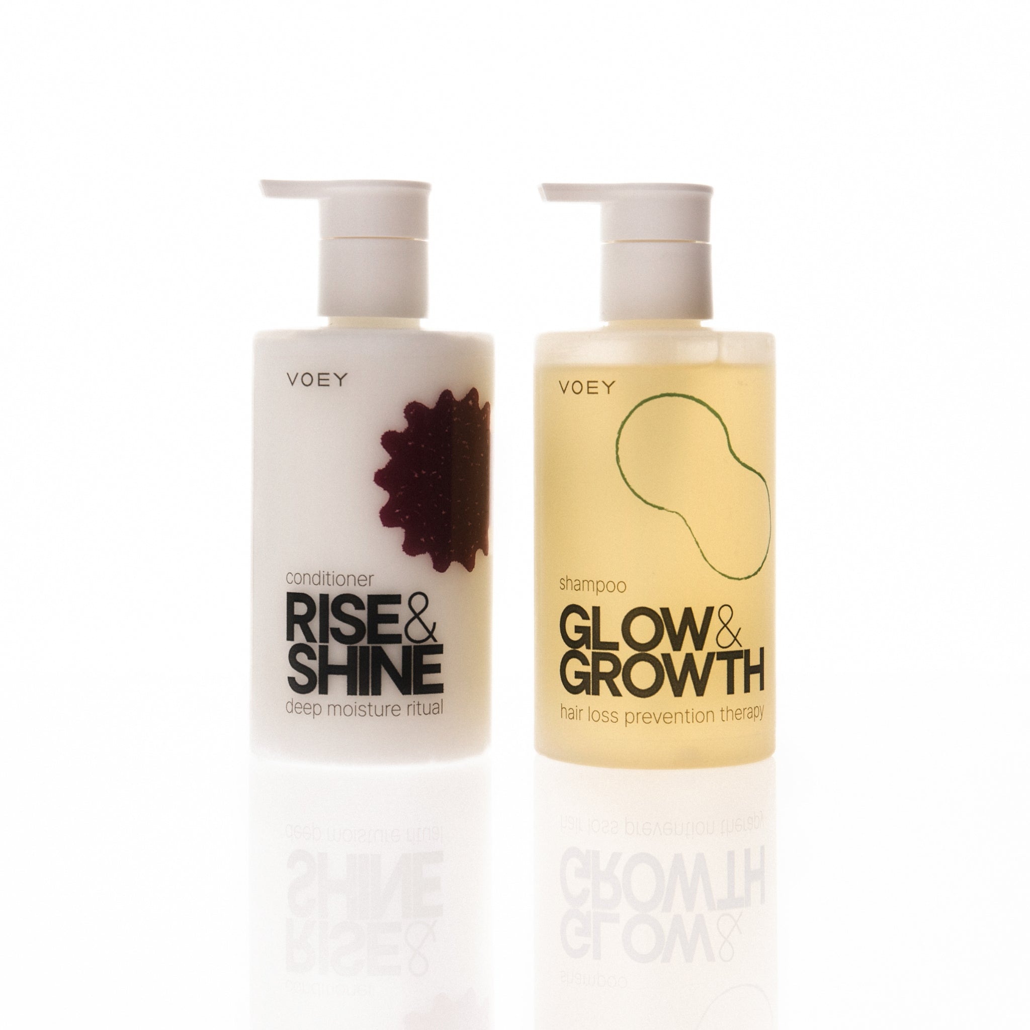Шампунь і кондиціонер для росту й зволоження волосся