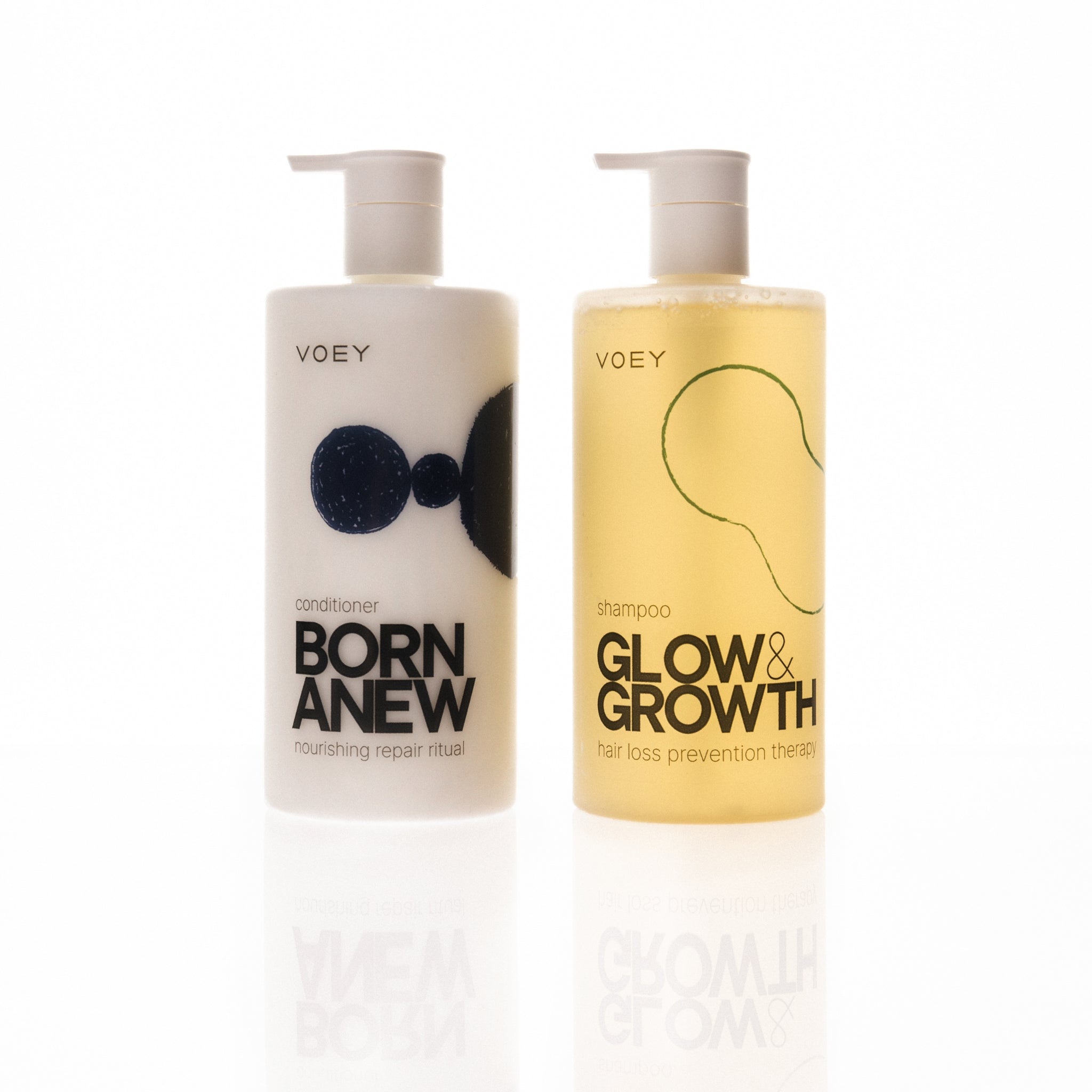 Шампунь і кондиціонер для росту та відновлення волосся